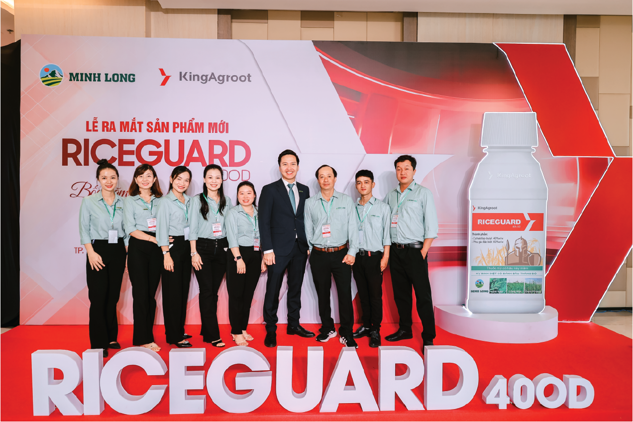 Công ty TNHH BVTV Minh Long bốc thăm vụ Đông Xuân 2023 - 2024 và ra mắt thuốc trừ cỏ Riceguard 40 OD